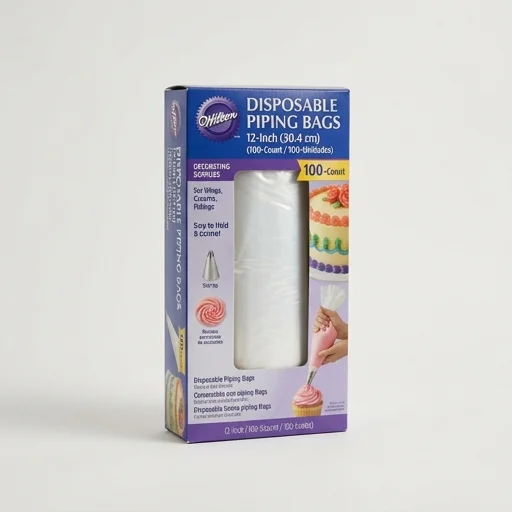 Wilton Disposable Piping Bags, 12-Inch (100-Count)