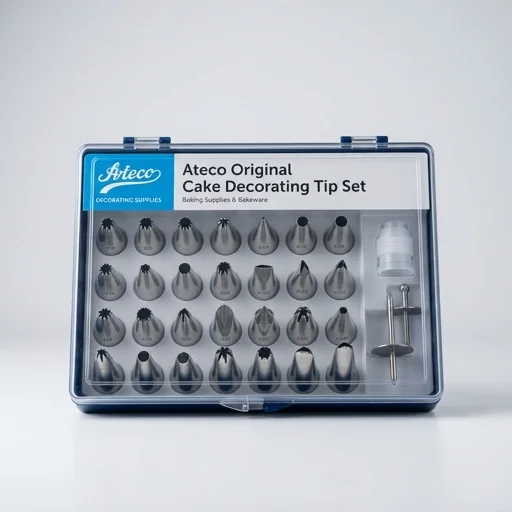 Ateco Original Cake Decorating Tip Set