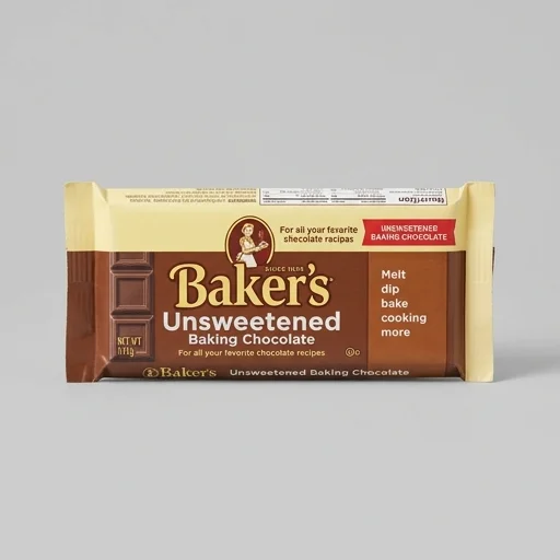 Baker's Unsweetened Baking Chocolate Bar